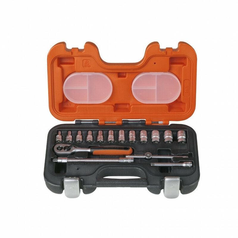 Assortiment de douilles 1/4, 16 pcs S160 - Bahco