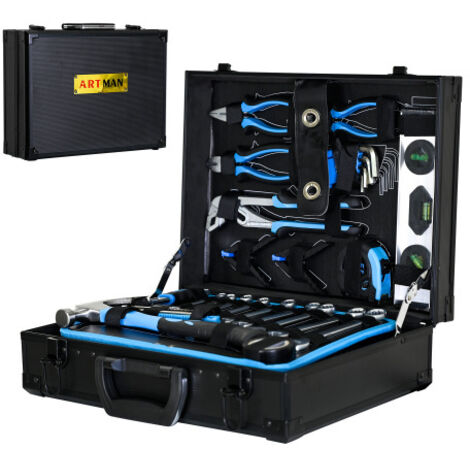 Coffret à outils combiné 247 pièces ensemble de base pour réparation maison