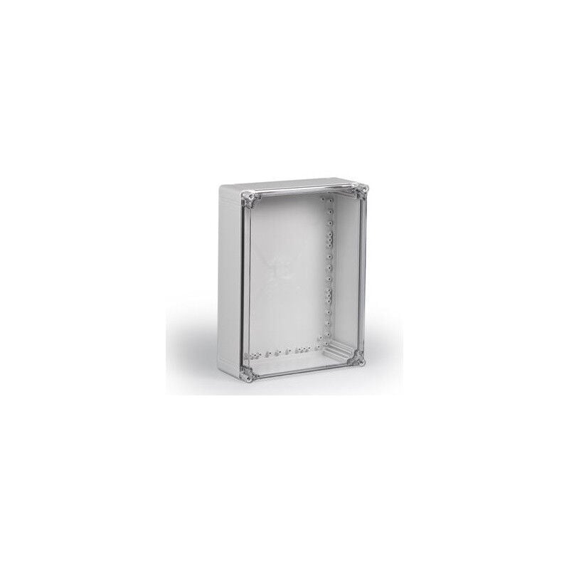 Coffret abs 300x400x132mm avec couvercle transparent étanche IP67 ik08 cubo o ensto