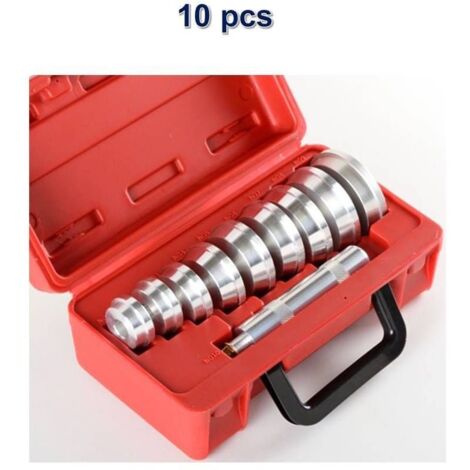 EQUIPEMENT EXPRESS SICOBA Ulisem Coffret Adaptateurs chasse Roulements Presse 10 pièces