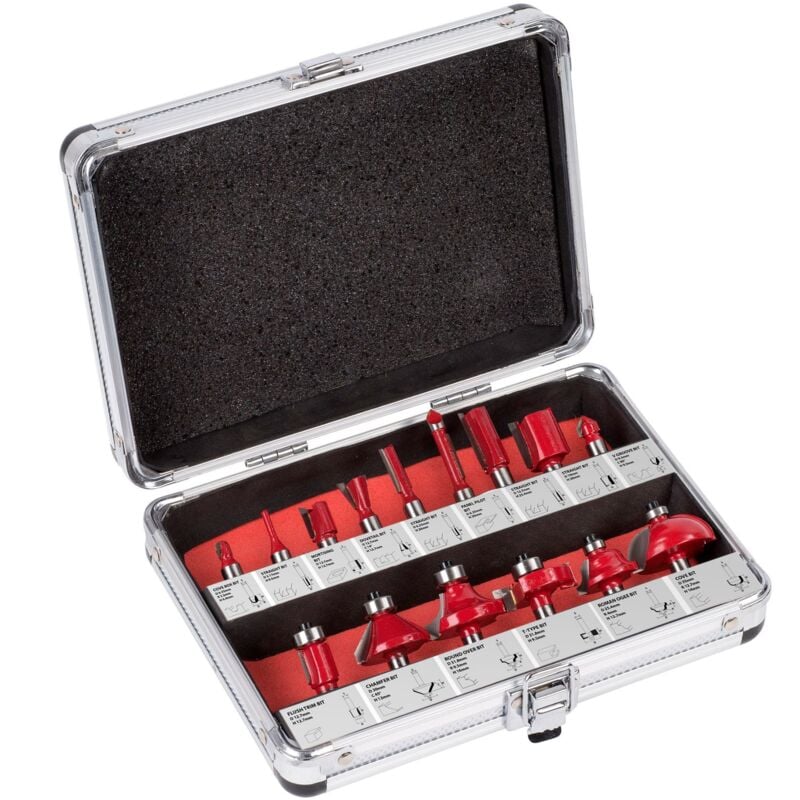 Varo - Fraise pour défonceuse 15pcs en coffret