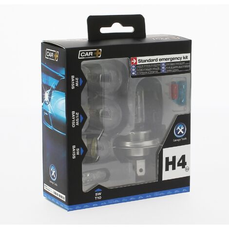 Coffret Ampoules H4 - 12V - Homologuees - 2404020
