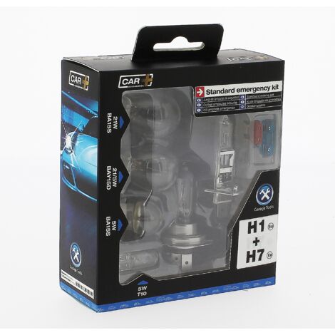 Coffret Ampoules Homologuees - H1 et H7 - 12V 2800K 3300K