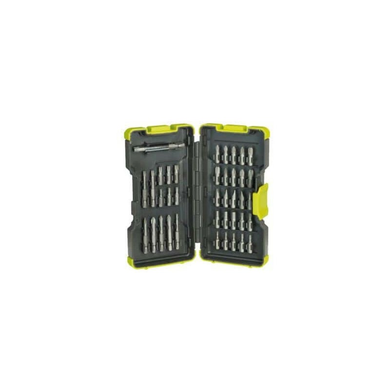 Ryobi - Coffret antichocs 40 embouts de vissage - porte-embouts RAK40SD