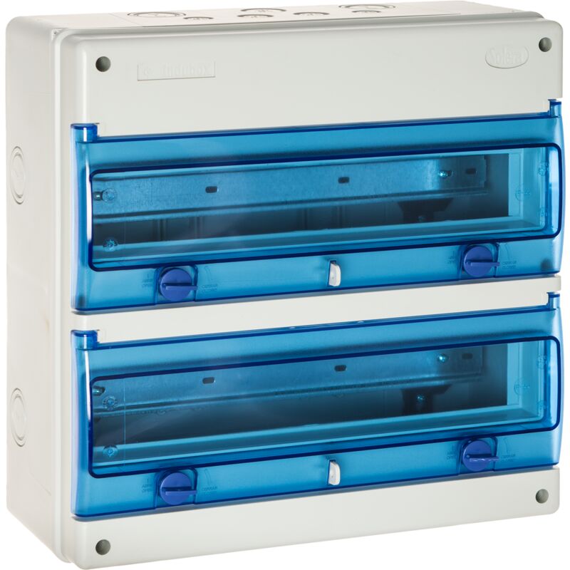 Solera - 1336p Tableau électrique étanche 2 Rangées De 18 Modules - Résistant Aux Uv Indubox