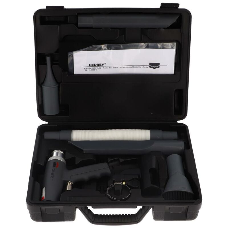 Coffret aspirateur pneumatique Cedrey