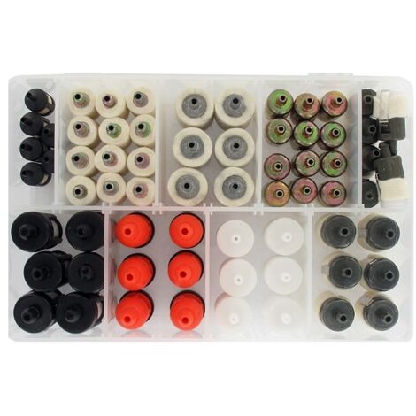 Coffret / Assortiment De Filtres à Essence Pour Tronçonneuse & Débroussailleuses. Contient 66 Pièces.