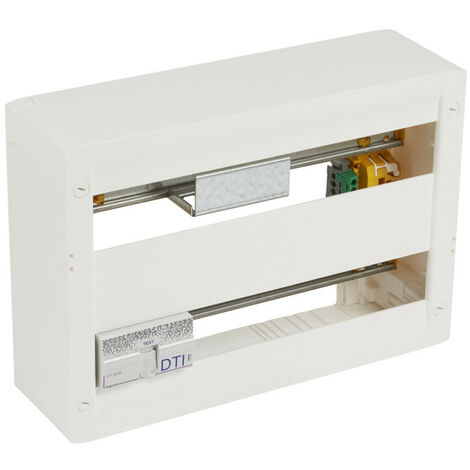 Coffret Basique Grade 2 TV DRIVIA 18 4 prises RJ45 STP TV sur RJ Ready (418247)
