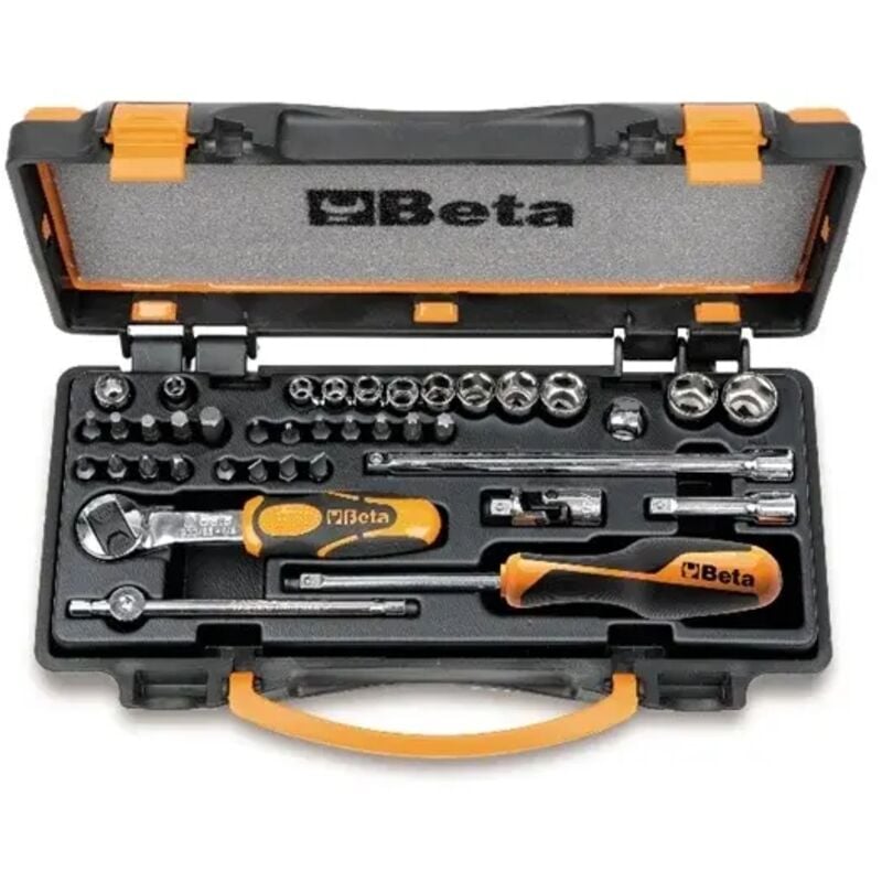 Beta Tools - Clé à douille et jeu d'accessoires 1/4 beta 900/c11 - 39