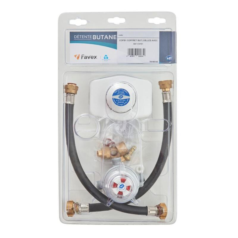 Favex - Coffret bi-bouteilles butane d'origine