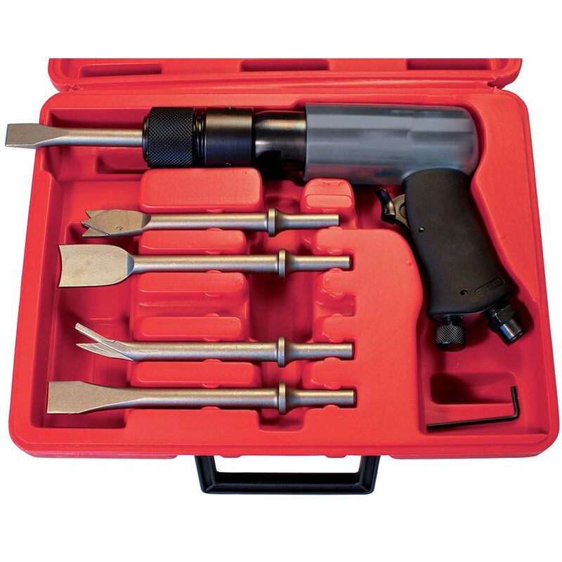 Cedrey - coffret burineur UT8612B avec retenue rapide et burins