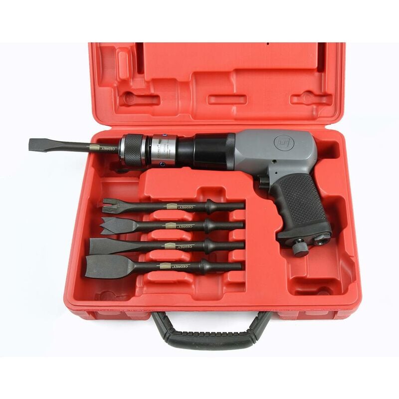 Cedrey - coffret burineur UT8612LV avec retenue rapide et burins