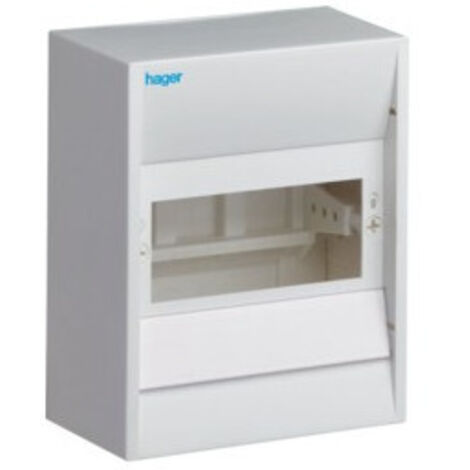 Coffret cache- borne 1 rangée, 6 modules - GD106A - Hager
