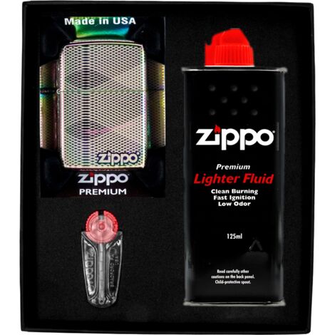 Coffret cadeau briquet ZIPPO ILLUSION LINE PATTERN DESIGN n° 1