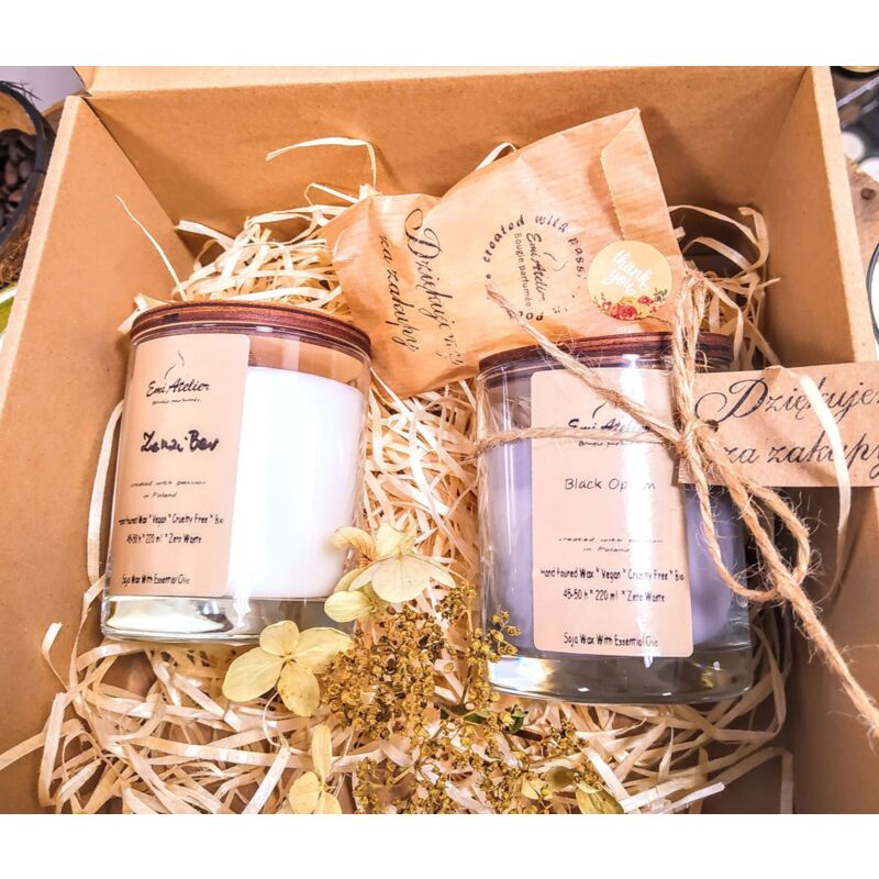 COFFRET CADEAU PARFUMÉ -6/ lavande+cashmiere kush / 1 pc.