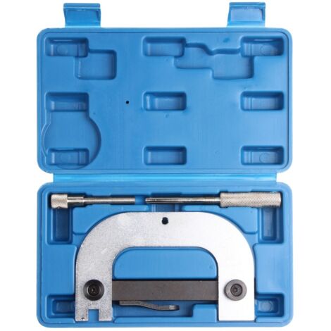 Equipement Express Sicoba – Coffret calage courroie distribution Renault – 1 cheville de blocage vilebrequin – 1 outil réglage arbre à cames – Compatible moteurs 1.4 à 2.0 16V
