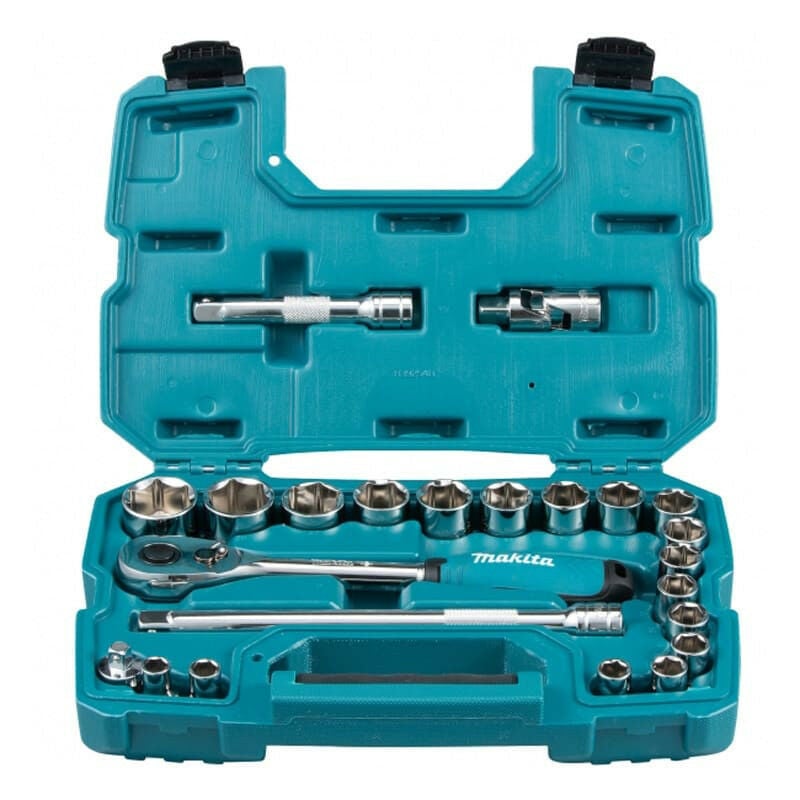 Coffret Clé à cliquet 1/2'' (23 pcs) Makita B-65589