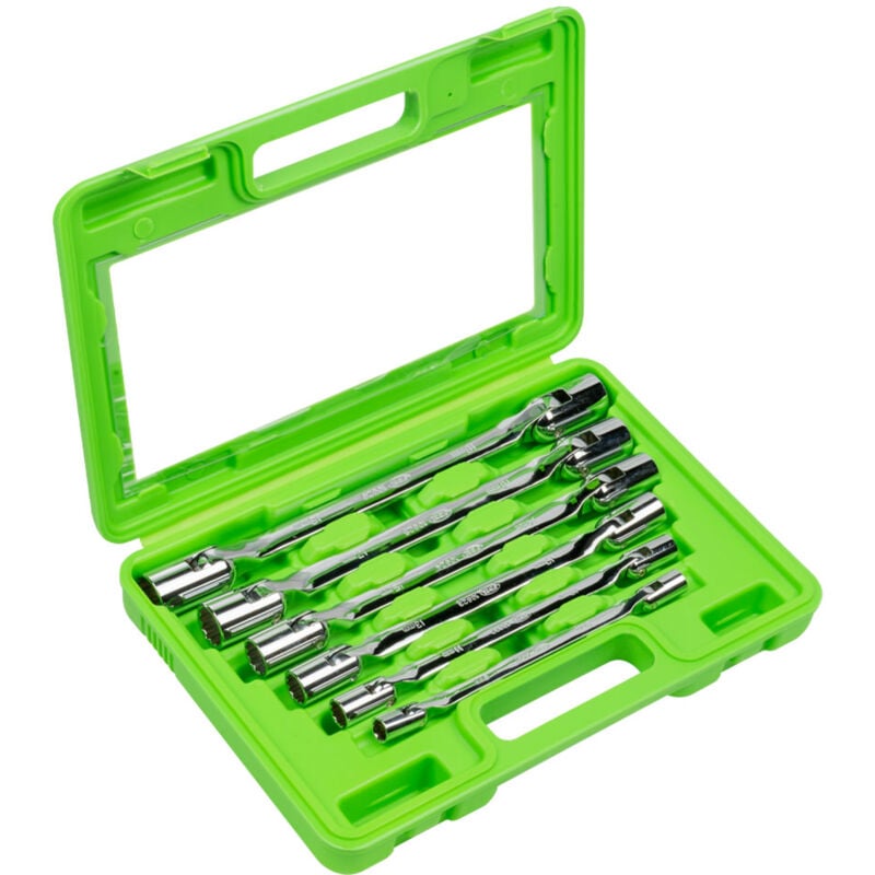 JBM - Mallette avec 6 clés à douille à 12 tranchants 51659