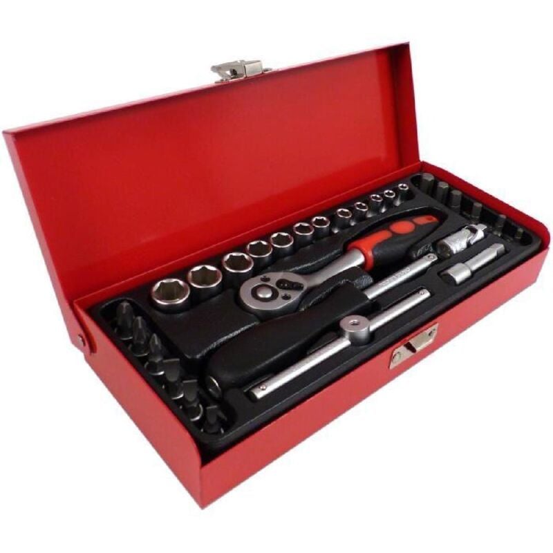 Coffret cliquet + douilles 1-4