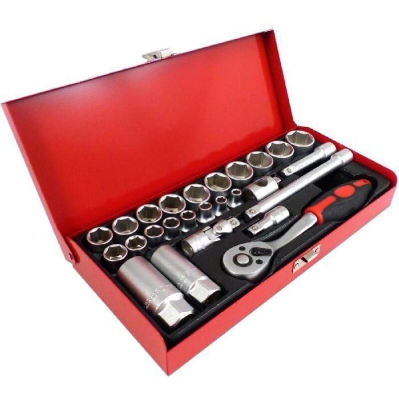 Coffret cliquet + douilles 3-8