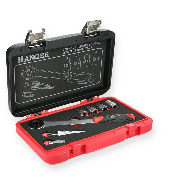 Hanger - Coffret cliquet spécial montage radiateur 251001