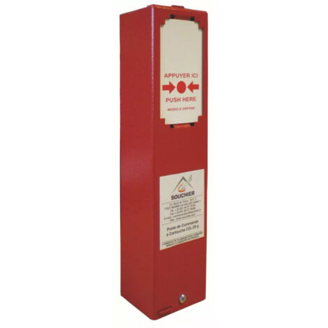 COFFRET CO2 (SECURIDOC)OUV.SEUL 20G
