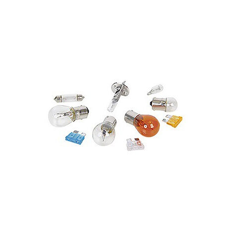 Coffret composé d'ampoules et de fusibles H1