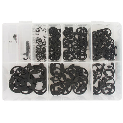 coffret composé d'un assortiment de 300 clips.