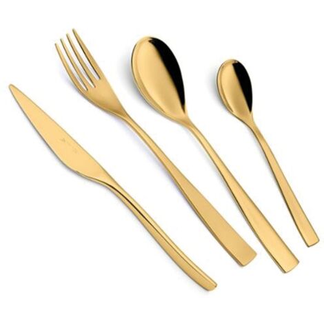 Coffret Couverts Eme 24 Pcs Doré