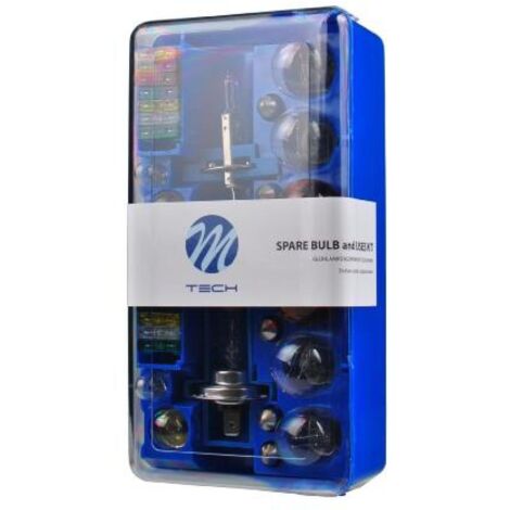COFFRET D'AMPOULES DE SECOURS H1+H7 12V MTECH