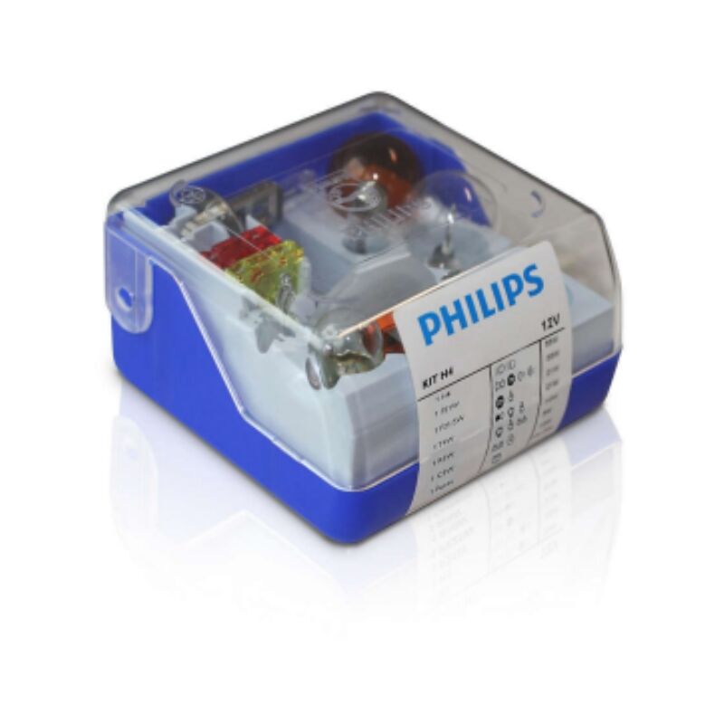 Philips - Coffret de secours avec ampoule H4