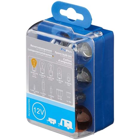 Coffret D'ampoules Pour Remorque & Caravane 12-pièces