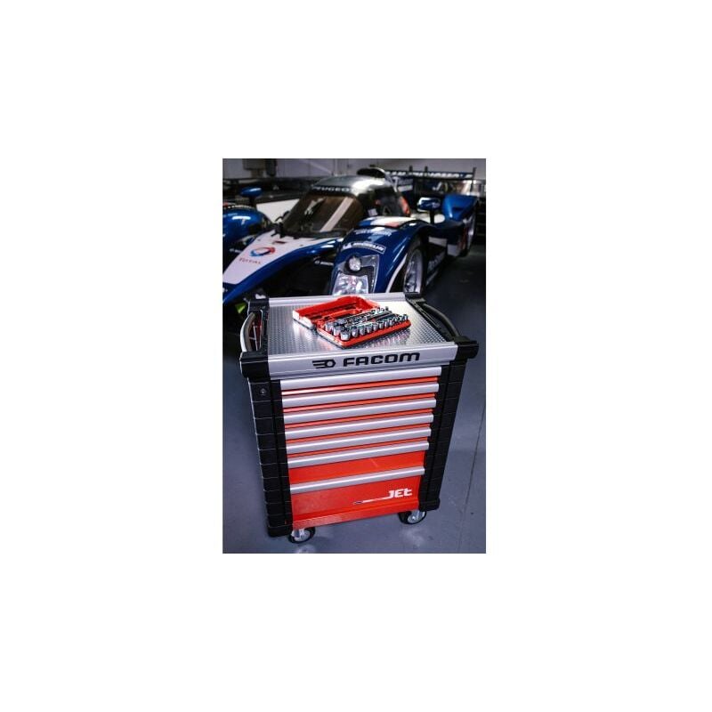 Coffret cliquet étanche et douilles 1/2' 6 pans métriques - 21 pièces - Facom