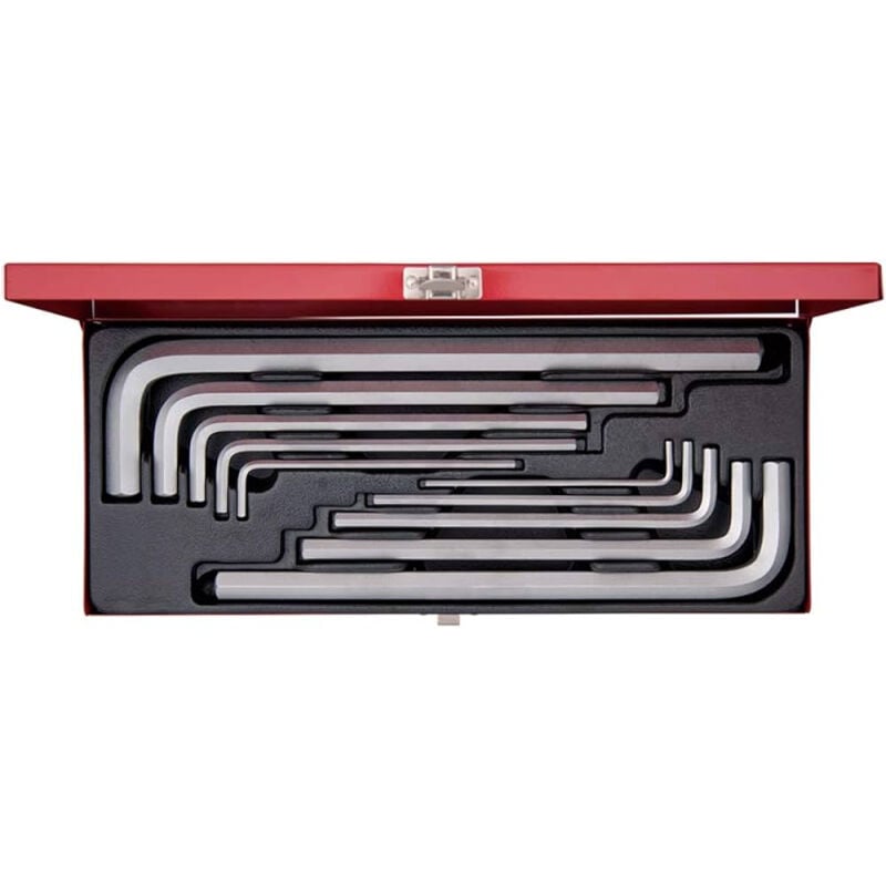 King Tony - Coffret de 6 clés mâles 6 pans extra longues H3 à H17