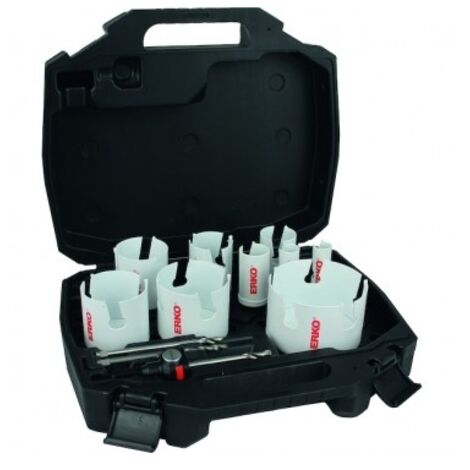 Coffret de 13 Trepans carbure Multimat Erko