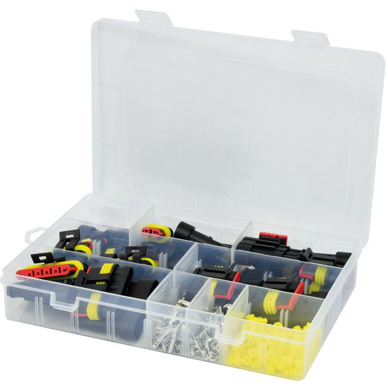 Coffret de 14 connecteurs électriques étanches