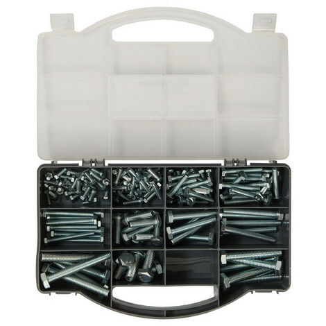 Coffret de 145 vis de boulon haute resistance a la traction