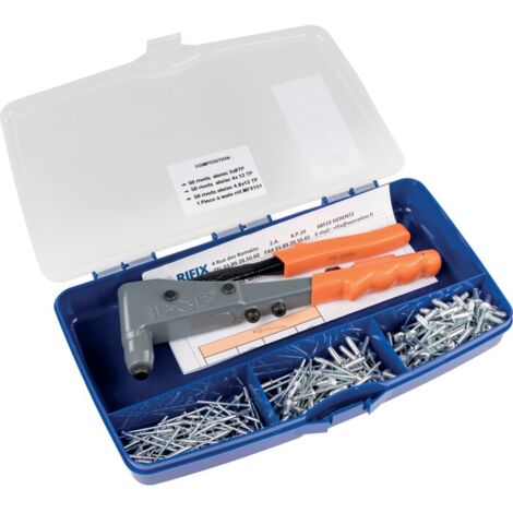 Coffret de 150 rivets + pince à rivet - RIFIX