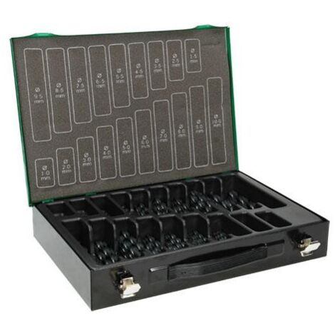 Coffret de 170 forets à métaux HSS-R DIN 338 HIKOKI 780099