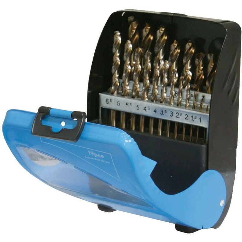 Mèches au cobalt, 19 pcs 1 - 10 mm