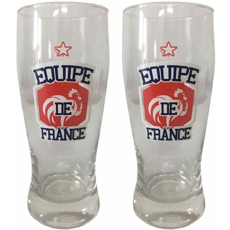 Coffret de 2 verres à bière FFF