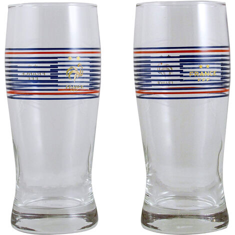 Coffret de 2 verres à bière FFF