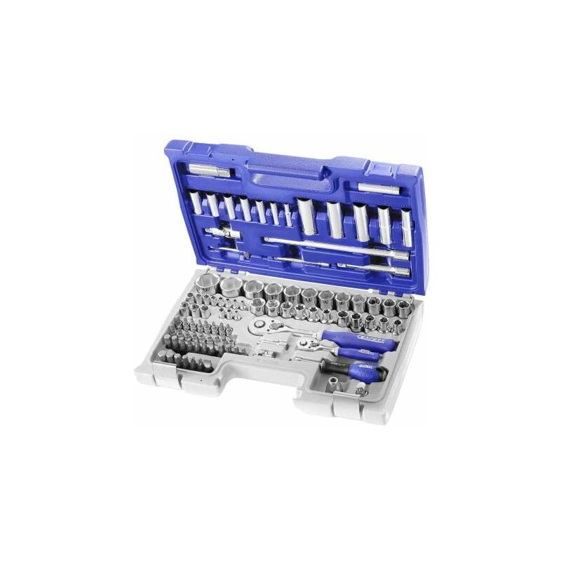 Jeu de douilles Expert by Facom 1/2 pouce 1/4 pouce Carré 98 pièces ( Prix pour 1 )