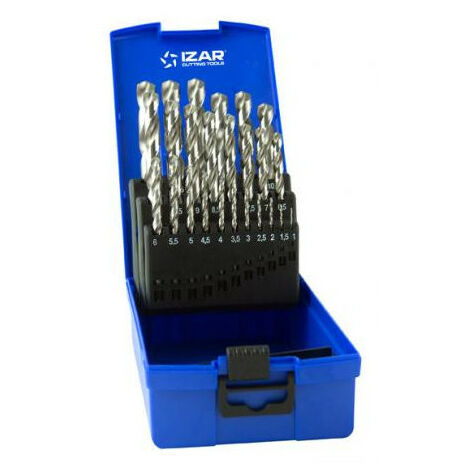 Coffret de 25 forets HSS SPEED POINT 1013 IZAR - IZAR Argent