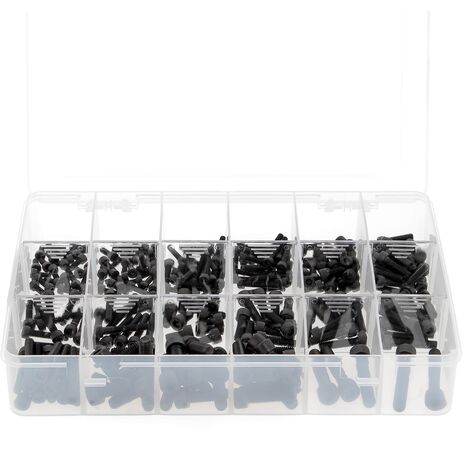 Coffret de 255 Vis TCHC Acier 12.9 Noir DIN 912