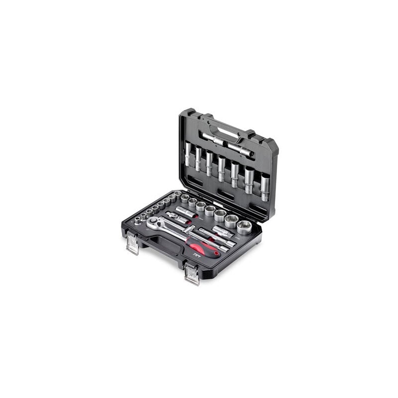Coffret de 31 pièces de qualité avec douilles et embouts JET tools - X31
