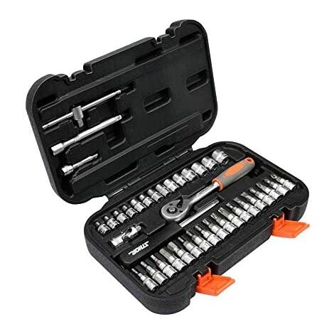 Coffret de 38 clés à douille et embouts 1/4 58640 sthor
