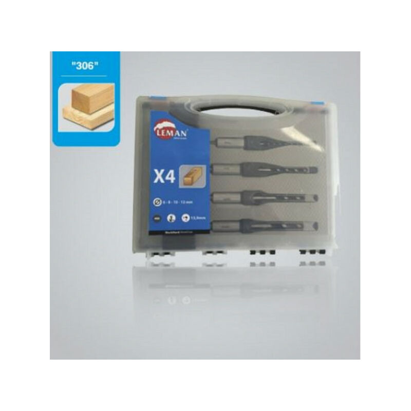 Leman - Coffret 4 bedanes carrés Q=15,9 mm