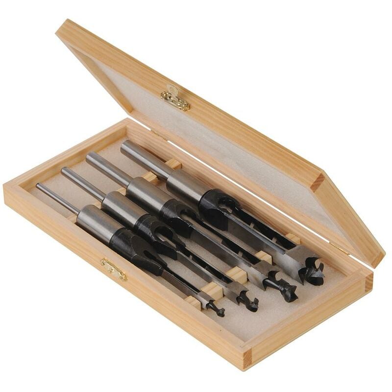 Silverline - Ciseaux à mortaises, 4 pcs 6 - 16 mm