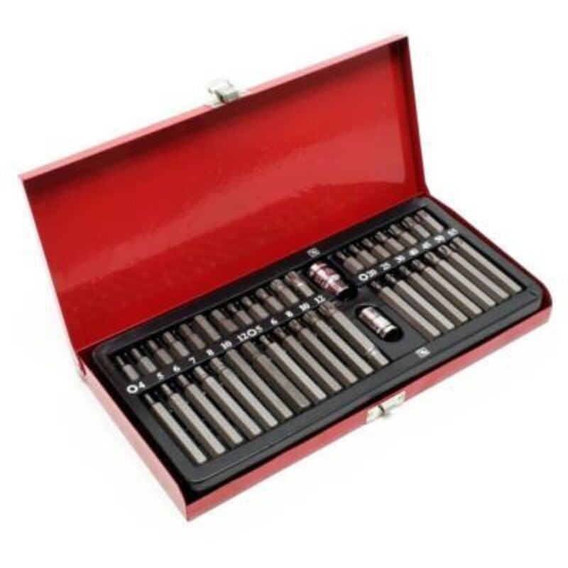 Destockoutils - Coffret de 40 embouts de vissage en Torx, Allen btr xzn